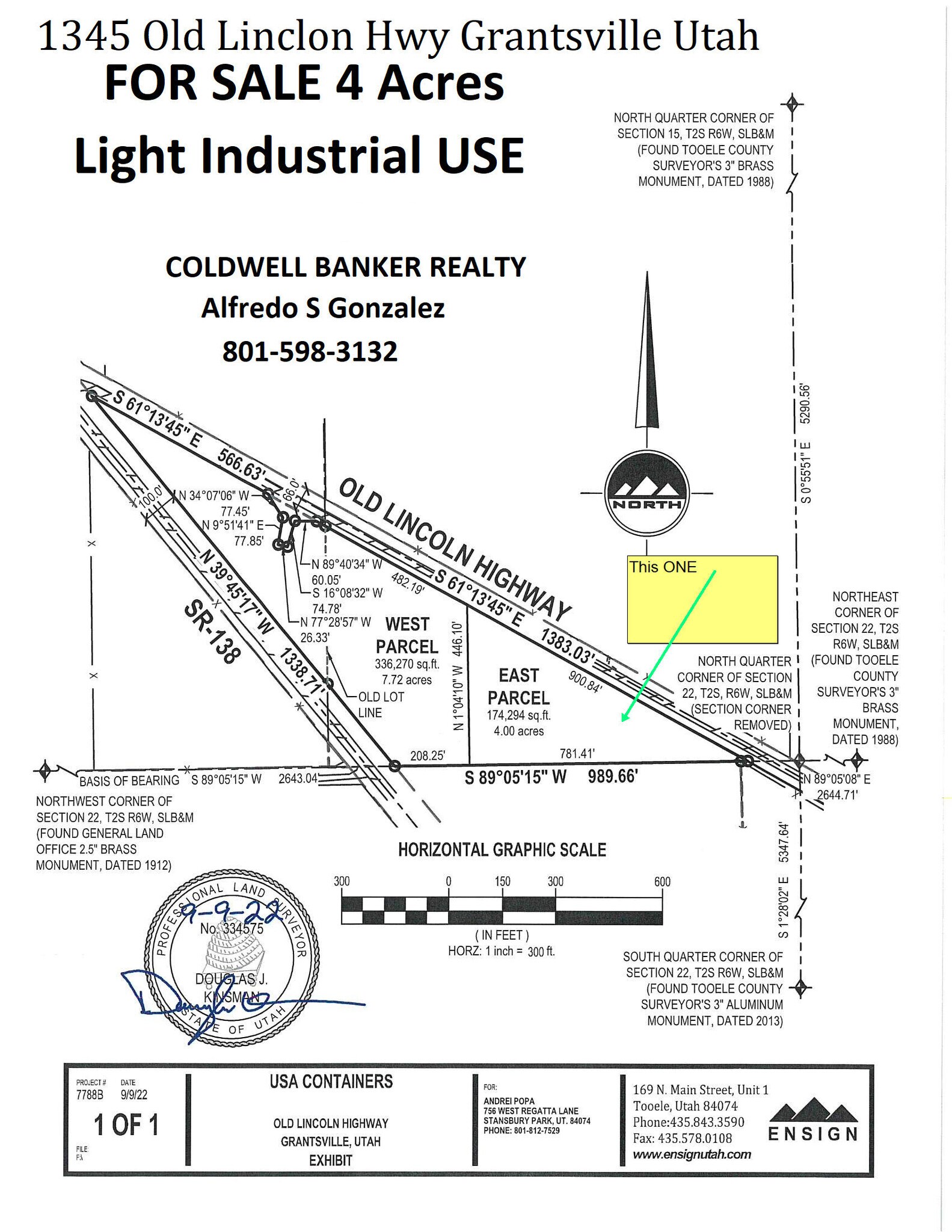 1345 Old Lincoln Hwy, Grantsville, UT for sale Building Photo- Image 1 of 1