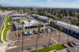 1386-1490 E Foothill Blvd, Upland, CA - AERIAL  map view - Image1