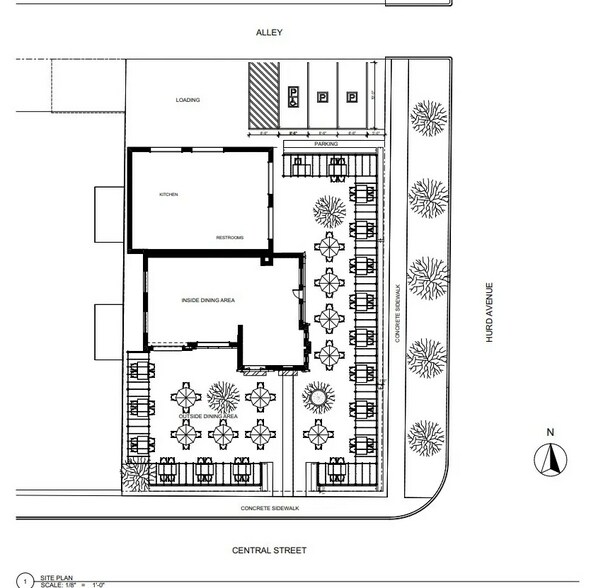 2945-49 Central St, Evanston, IL for lease - Floor Plan - Image 3 of 4