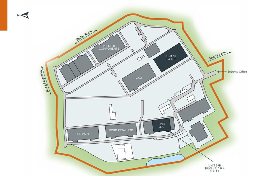 Wellington Ave, Stratford Upon Avon for lease - Site Plan - Image 2 of 2