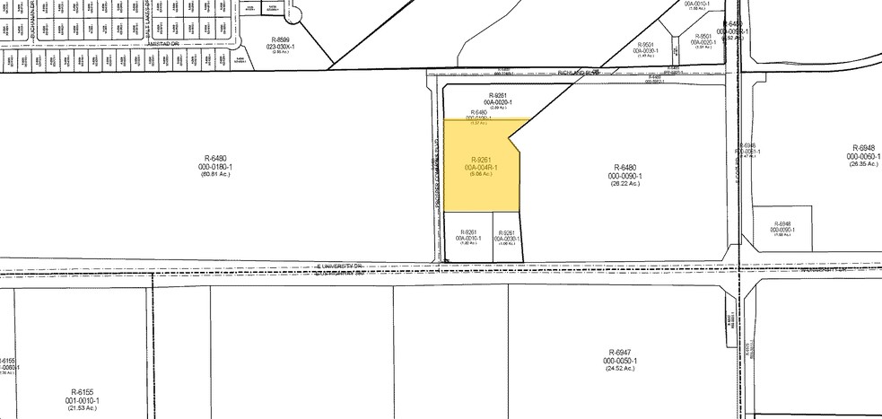 1241 Prosper Commons Blvd, Prosper, TX for lease - Plat Map - Image 2 of 8