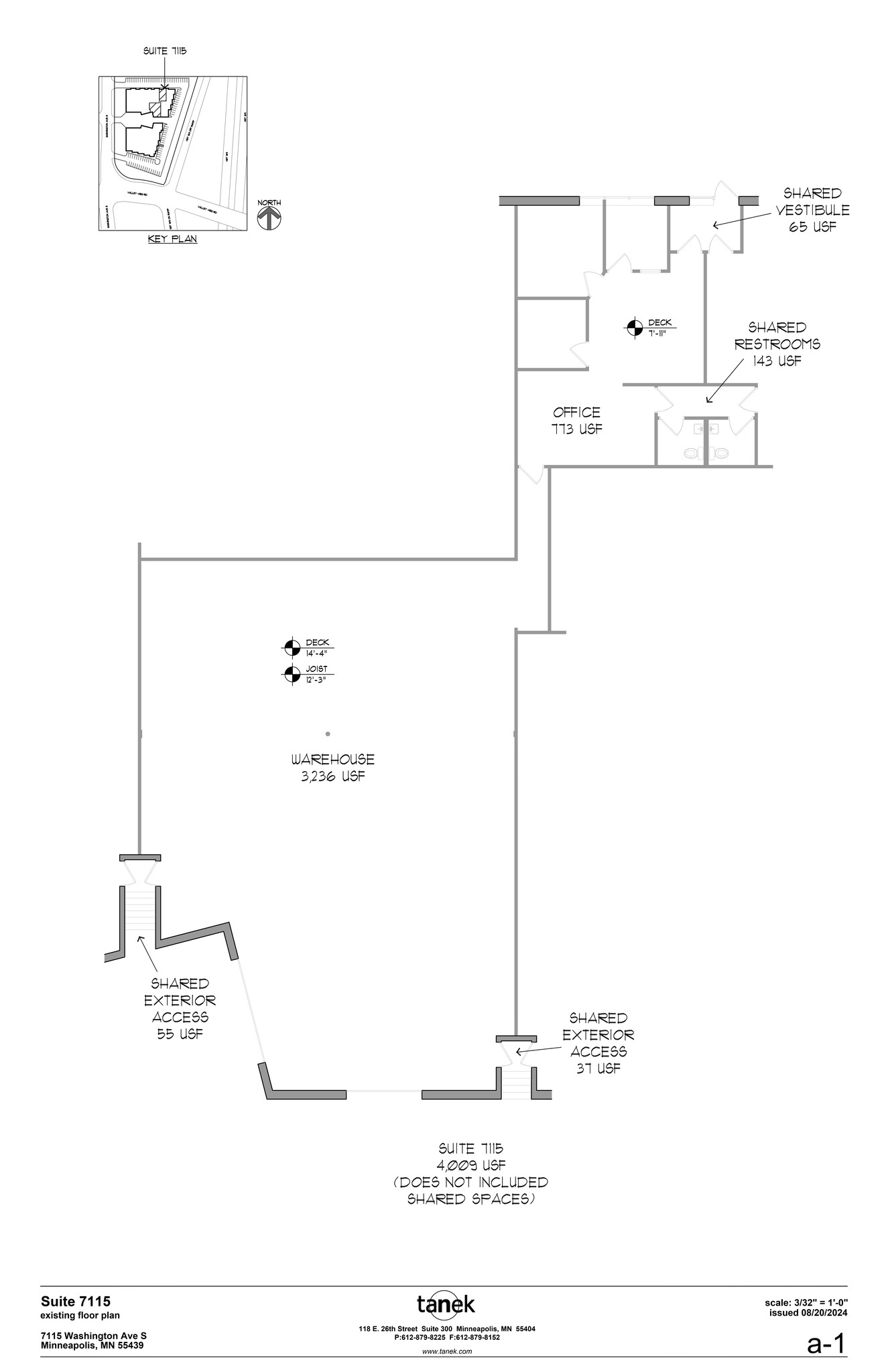 7115-7133 Washington Ave S, Edina, MN for lease Site Plan- Image 1 of 1