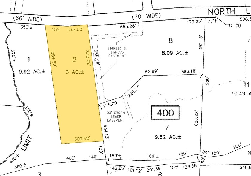 858 N Lenola Rd, Moorestown, NJ for lease - Plat Map - Image 2 of 2