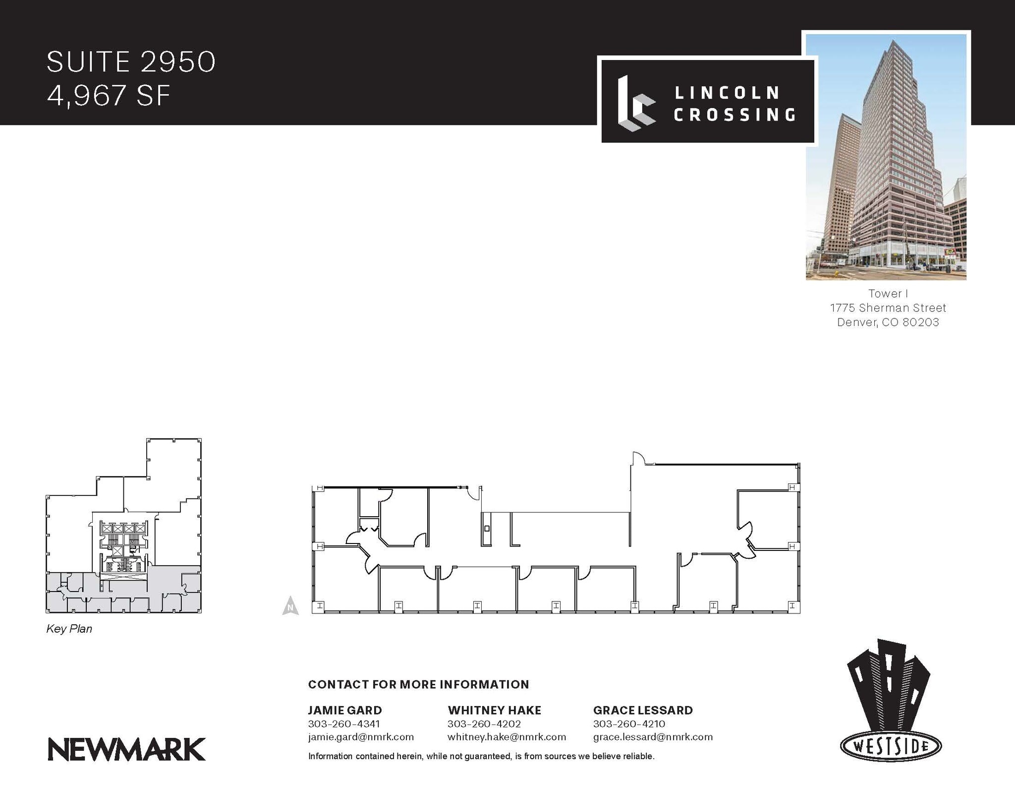 1775 Sherman St, Denver, CO for lease Floor Plan- Image 1 of 1