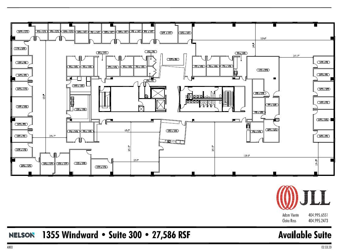 1355 Windward Concourse, Alpharetta, GA for lease Floor Plan- Image 1 of 1