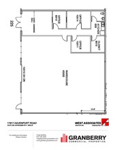 17817 Davenport Rd, Dallas, TX for lease Floor Plan- Image 1 of 1