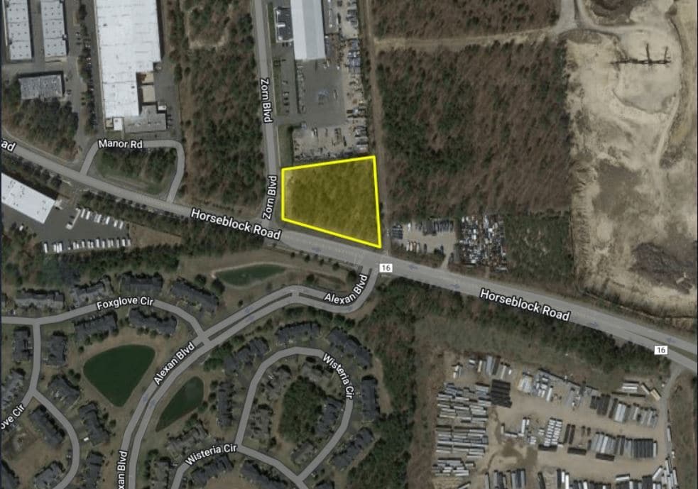 Horseblock Rd, Yaphank, NY for sale Aerial- Image 1 of 6