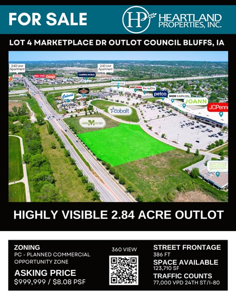 3333 Marketplace Dr, Council Bluffs, IA for sale - Building Photo - Image 2 of 14