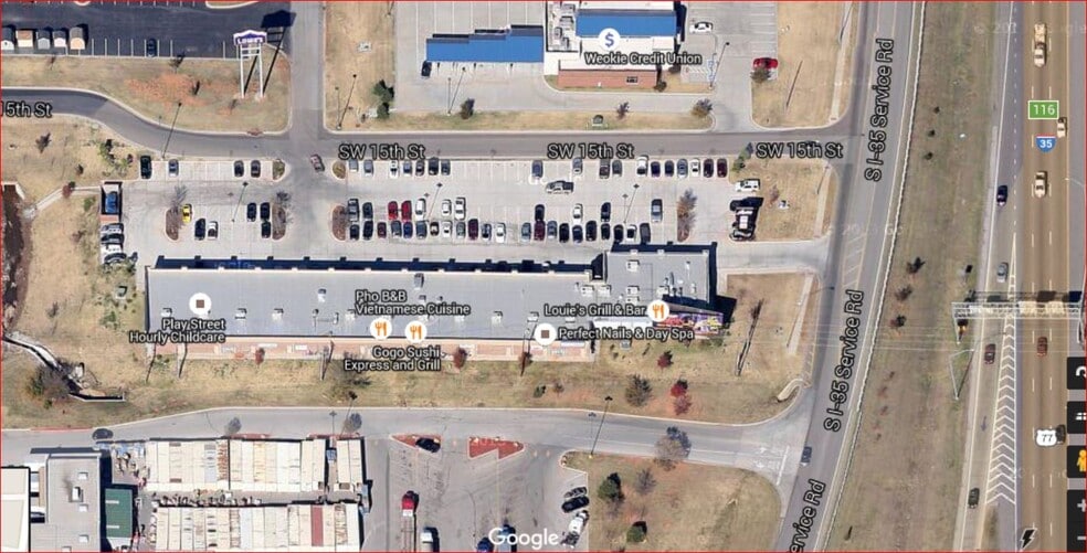 1601-1623 S I-35 Service Rd, Oklahoma City, OK for lease - Building Photo - Image 3 of 4