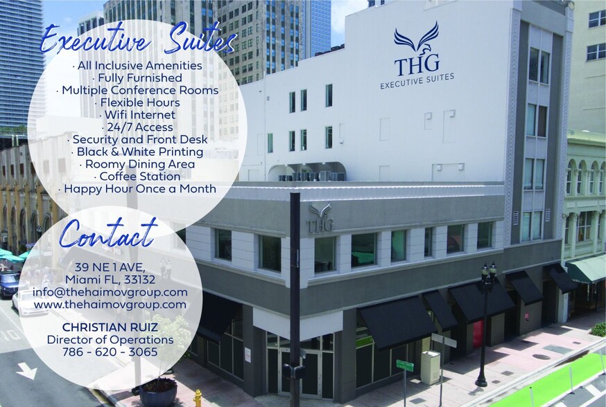 39 NE 1st Ave, Miami, FL for lease - Building Photo - Image 1 of 13