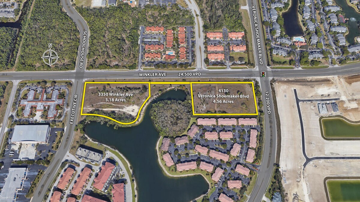 4130 Veronica Shoemaker Boulevard & 3350 Winkler Ave, Fort Myers, FL