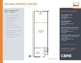 6285 S Mojave Rd, Las Vegas, NV for lease Floor Plan- Image 1 of 1