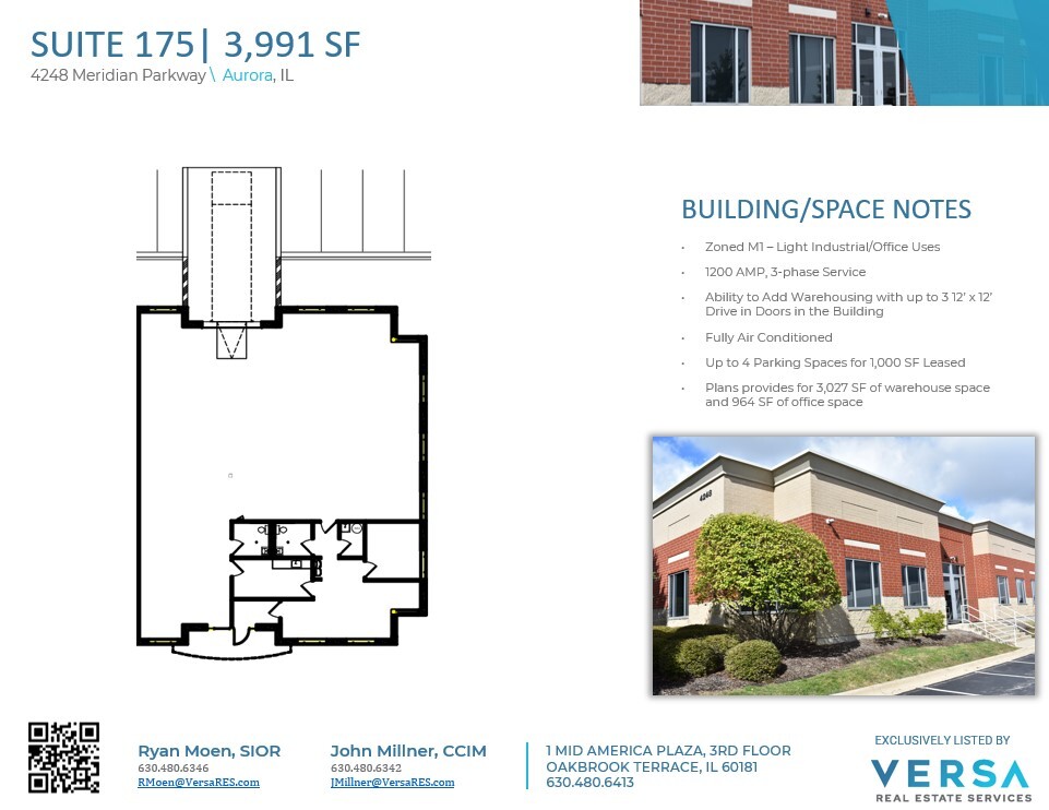 4248 Meridian Pky, Aurora, IL for sale Floor Plan- Image 1 of 3