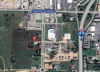 More details for 1656 & 1632 S Gene George Blvd, Springdale, AR - Land for Sale