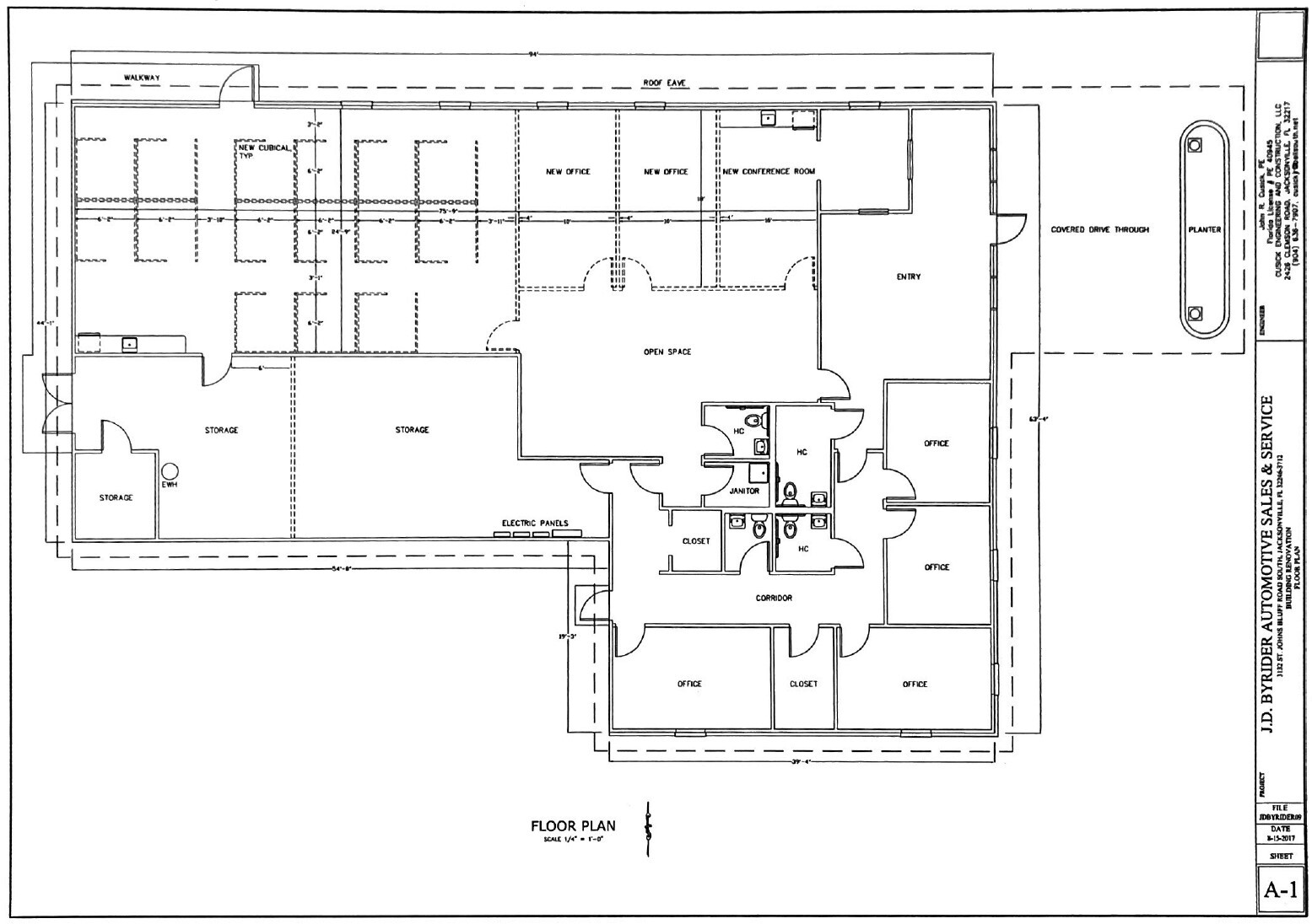 3132 Saint Johns Bluff Rd S, Jacksonville, FL for lease Floor Plan- Image 1 of 1