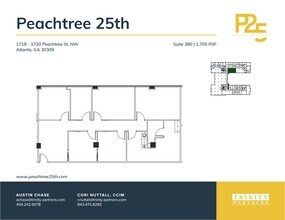 1718-1720 NW Peachtree St, Atlanta, GA for lease Site Plan- Image 1 of 5