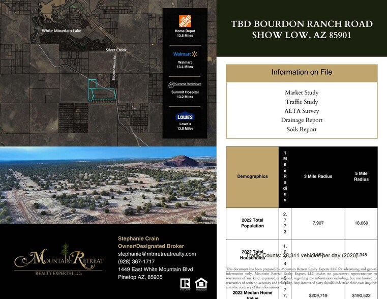 TBD Bourdon Ranch Road, Show Low, AZ 85901 TBD Bourdon Ranch Show Low