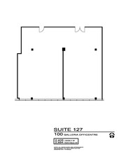 100 Galleria Officentre, Southfield, MI for sale Floor Plan- Image 1 of 2