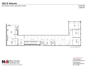 302 E Atlantic Ave, Delray Beach, FL for lease Floor Plan- Image 1 of 5