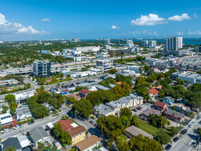 51 NW 36th St, Miami, FL - aerial  map view