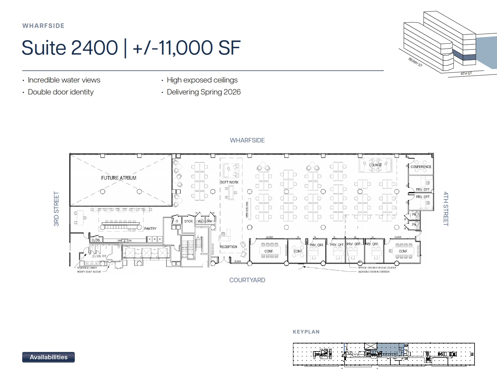 185 Berry St, San Francisco, CA for lease Floor Plan- Image 1 of 1