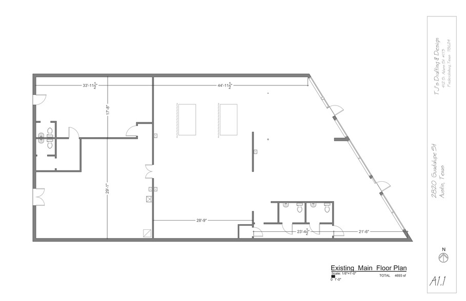 2820 Guadalupe St, Austin, TX for lease - Site Plan - Image 1 of 3