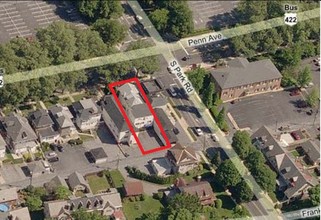 904 Penn Ave, Wyomissing, PA - aerial  map view