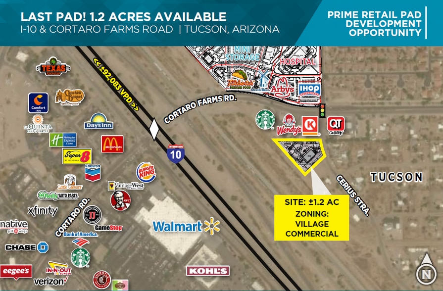 W Cortaro Farms Rd, Tucson, AZ 85743