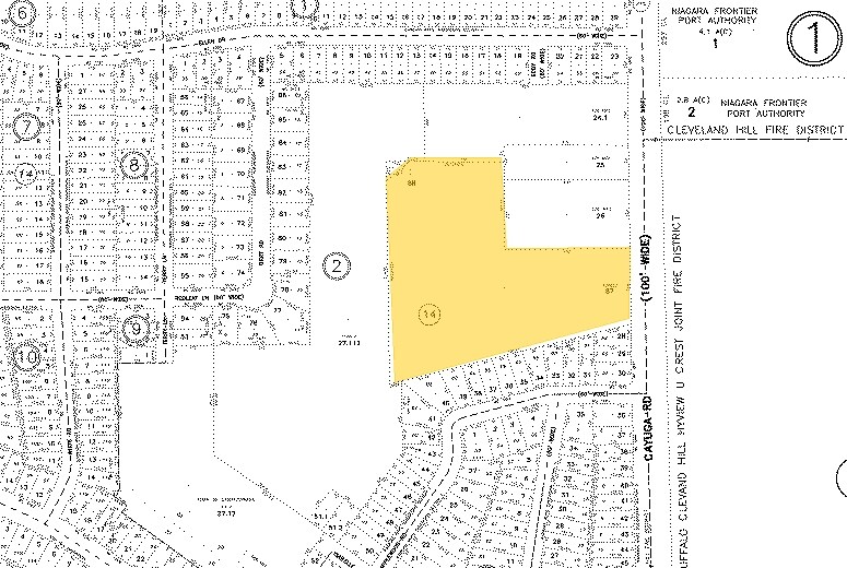 550 Cayuga Rd, Buffalo, NY for lease - Plat Map - Image 2 of 11