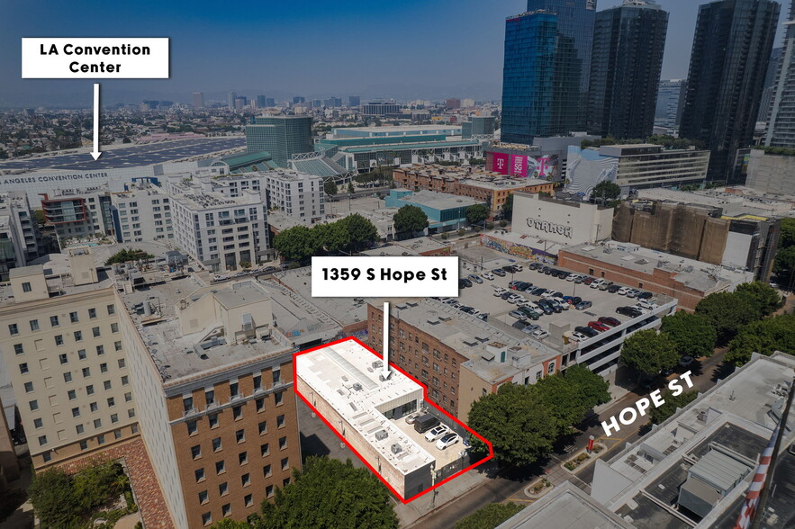 1359 S Hope St, Los Angeles, CA for sale - Aerial - Image 1 of 21