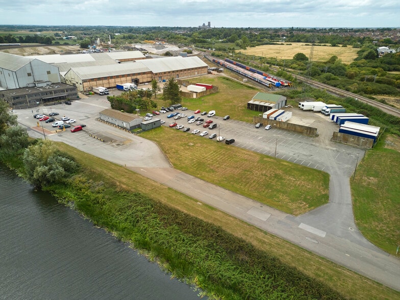 Road and Rail Distribution Centre, Queen Adelaide Way, Ely for lease - Aerial - Image 2 of 9