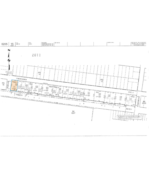 2600 Nebraska Ave, South Gate, CA for sale - Plat Map - Image 1 of 1