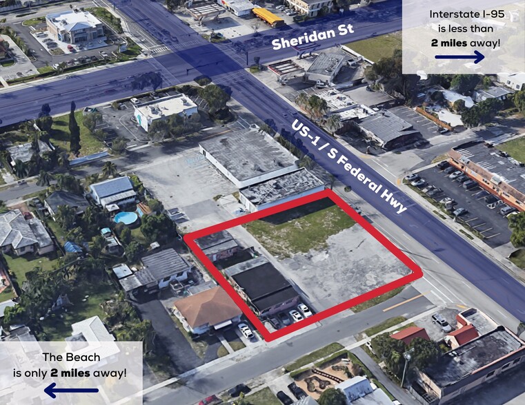 1409 S Federal Hwy, Dania Beach, FL for sale - Building Photo - Image 1 of 6