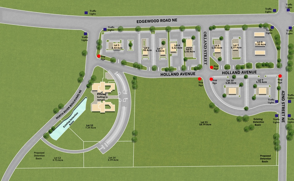 4333 Edgewood Rd NE, Cedar Rapids, IA for lease - Site Plan - Image 1 of 20