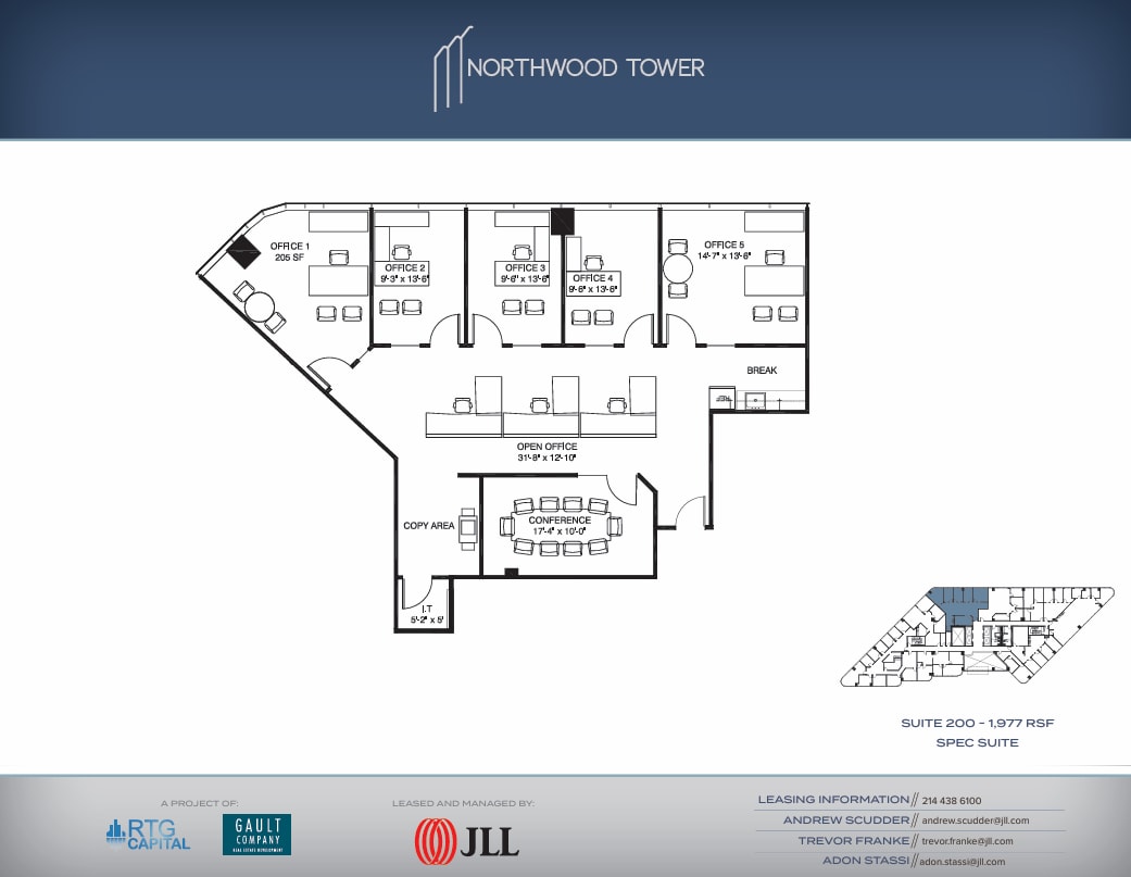 5757 Alpha Rd, Dallas, TX for lease Floor Plan- Image 1 of 1