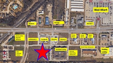 318 W FM 544, Murphy, TX - AERIAL  map view