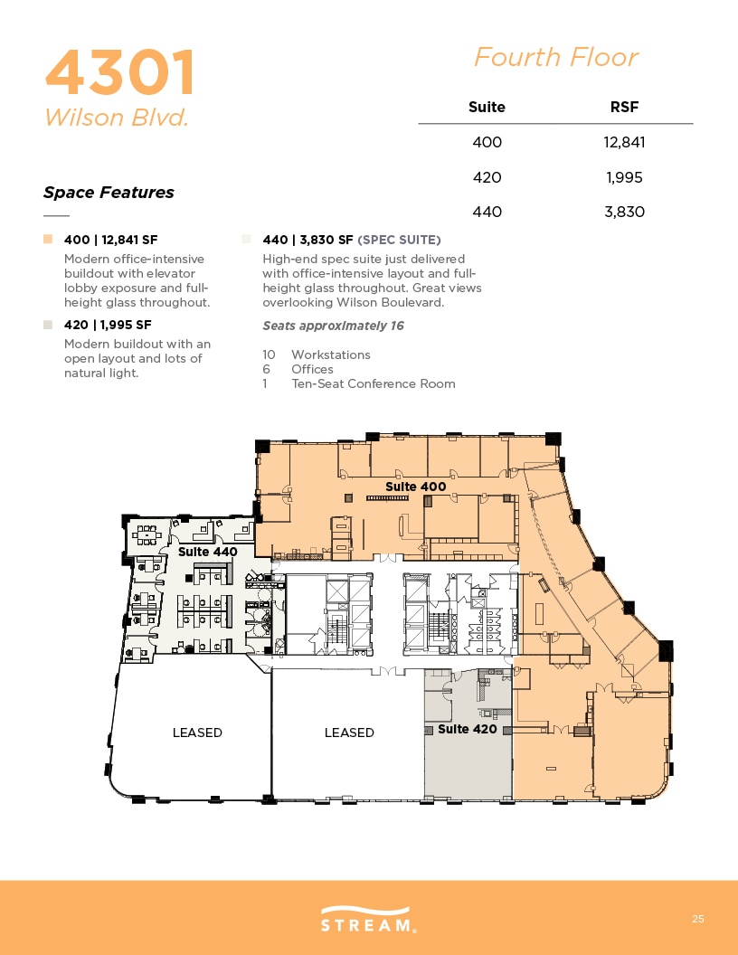 4401 Wilson Blvd, Arlington, VA for lease Floor Plan- Image 1 of 1