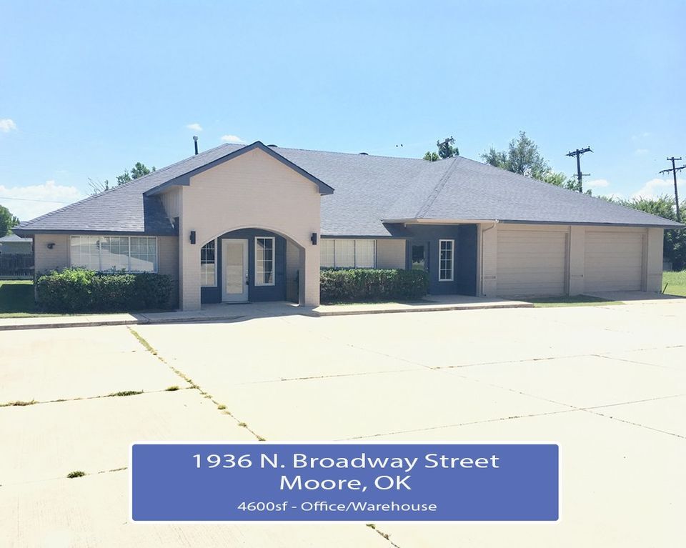 1936 N Broadway St, Moore, OK for lease Building Photo- Image 1 of 12