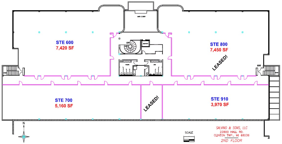 22800 Hall Rd, Clinton Township, MI 48036 Office for Lease
