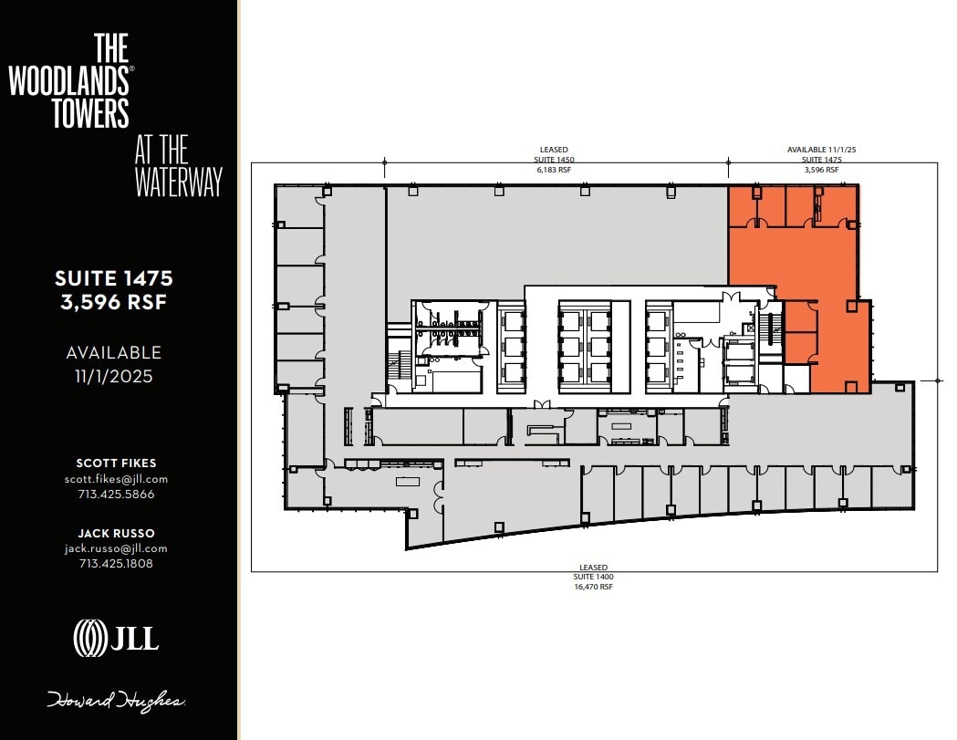 9950 Woodloch Forest Dr, The Woodlands, TX for lease Floor Plan- Image 1 of 1