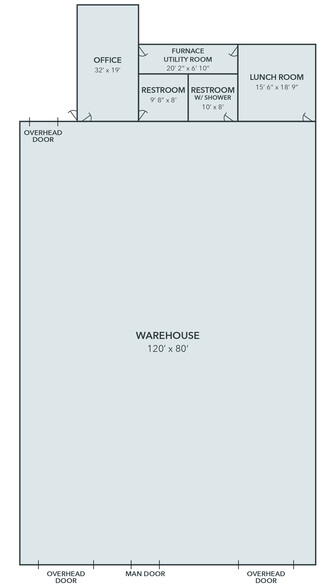 200 Twin Bridges Rd, Charleroi, PA for lease - Floor Plan - Image 2 of 2