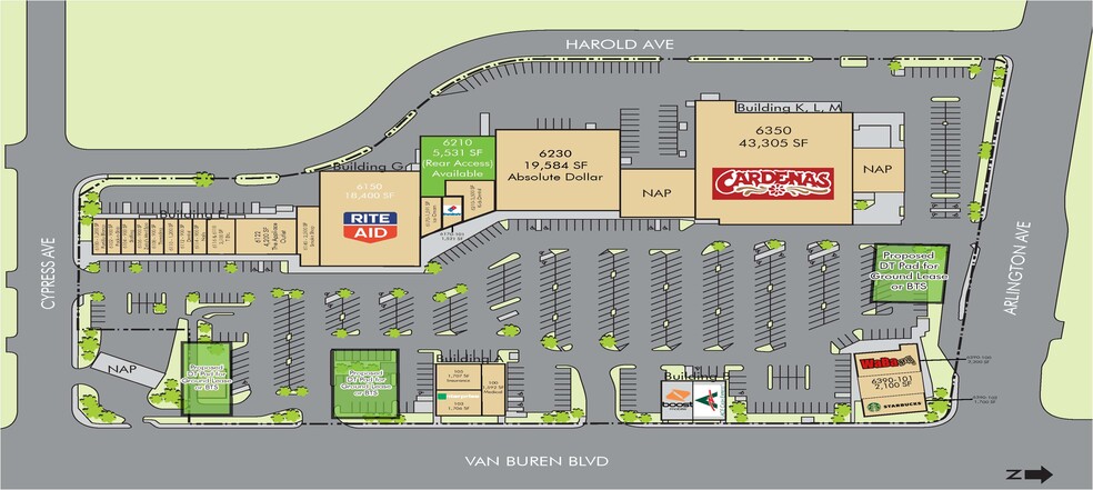 6150-6350 Van Buren Blvd, Riverside, CA for lease - Building Photo - Image 2 of 4