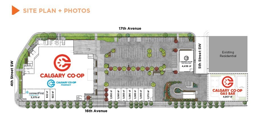 540-542 16 Av NE, Calgary, AB for lease Site Plan- Image 1 of 1