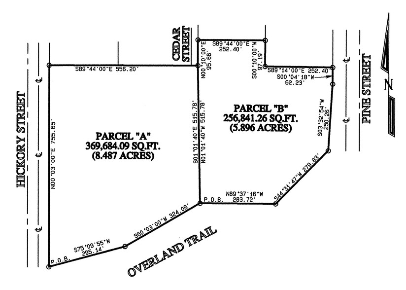 3400 Hickory St, Abilene, TX for lease - Plat Map - Image 2 of 2