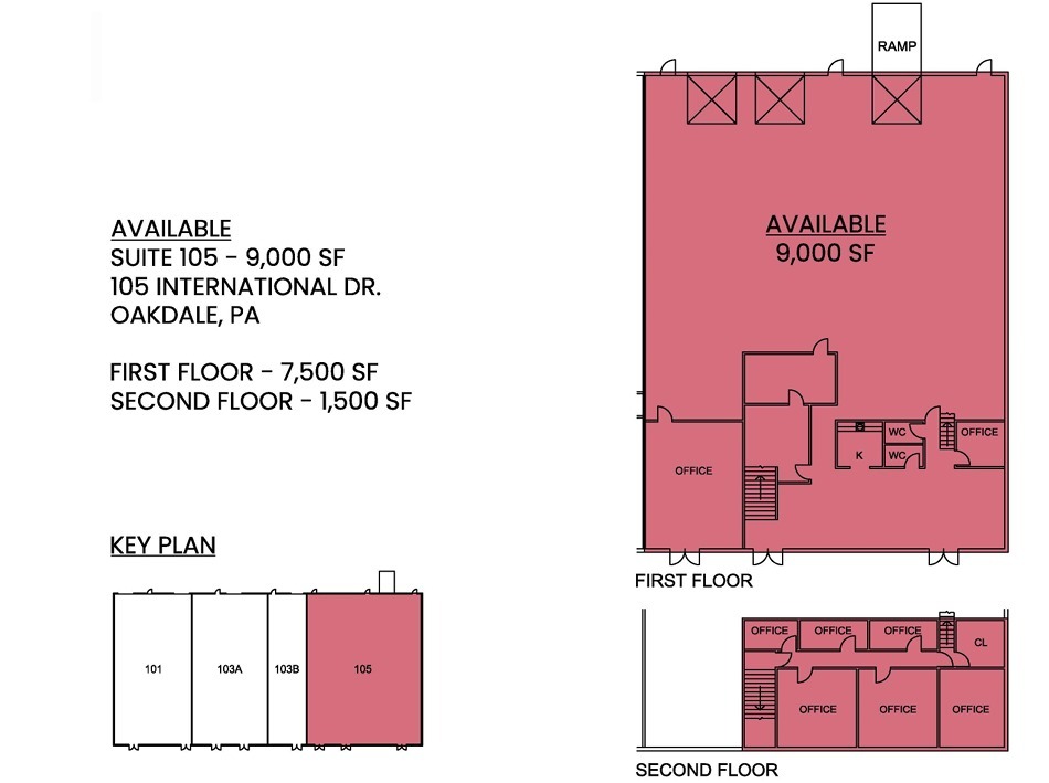 700 International Dr, Oakdale, PA for lease Floor Plan- Image 1 of 1