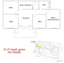 1739 Melrose Dr, San Marcos, CA for lease Floor Plan- Image 1 of 1