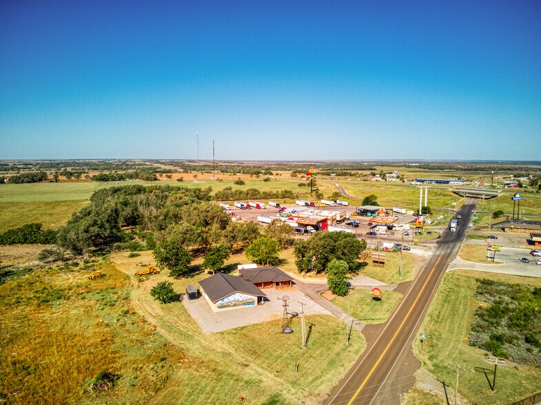 809 N Sheb Wooley Ave, Erick, OK for sale - Aerial - Image 1 of 1