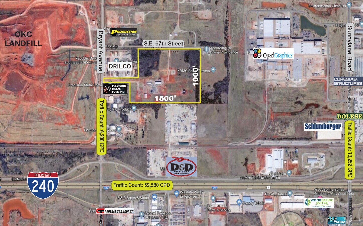 S.E. 67th Street & Bryant Avenue, Oklahoma City, OK 73149