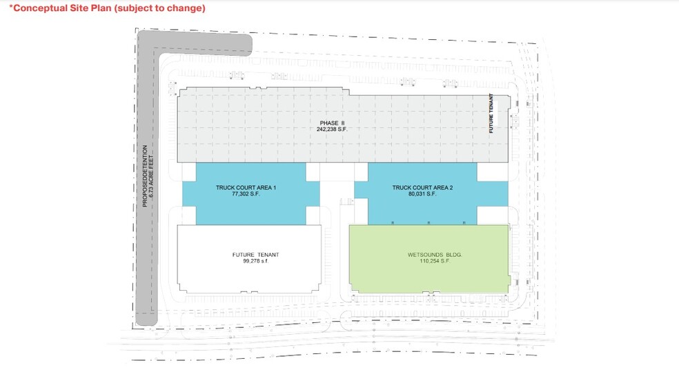 2975 Louise St, Rosenberg, TX for lease - Site Plan - Image 2 of 2