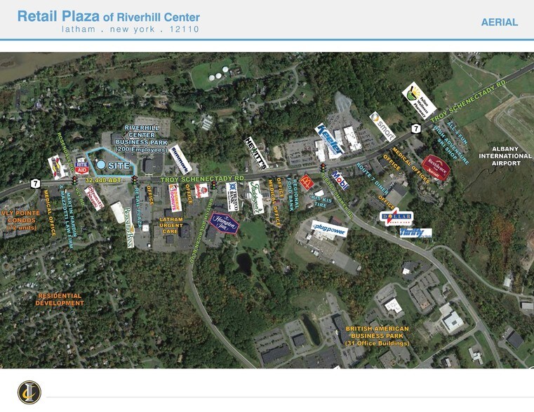 1207 Troy Schenectady Rd, Latham, NY for lease - Aerial - Image 2 of 25